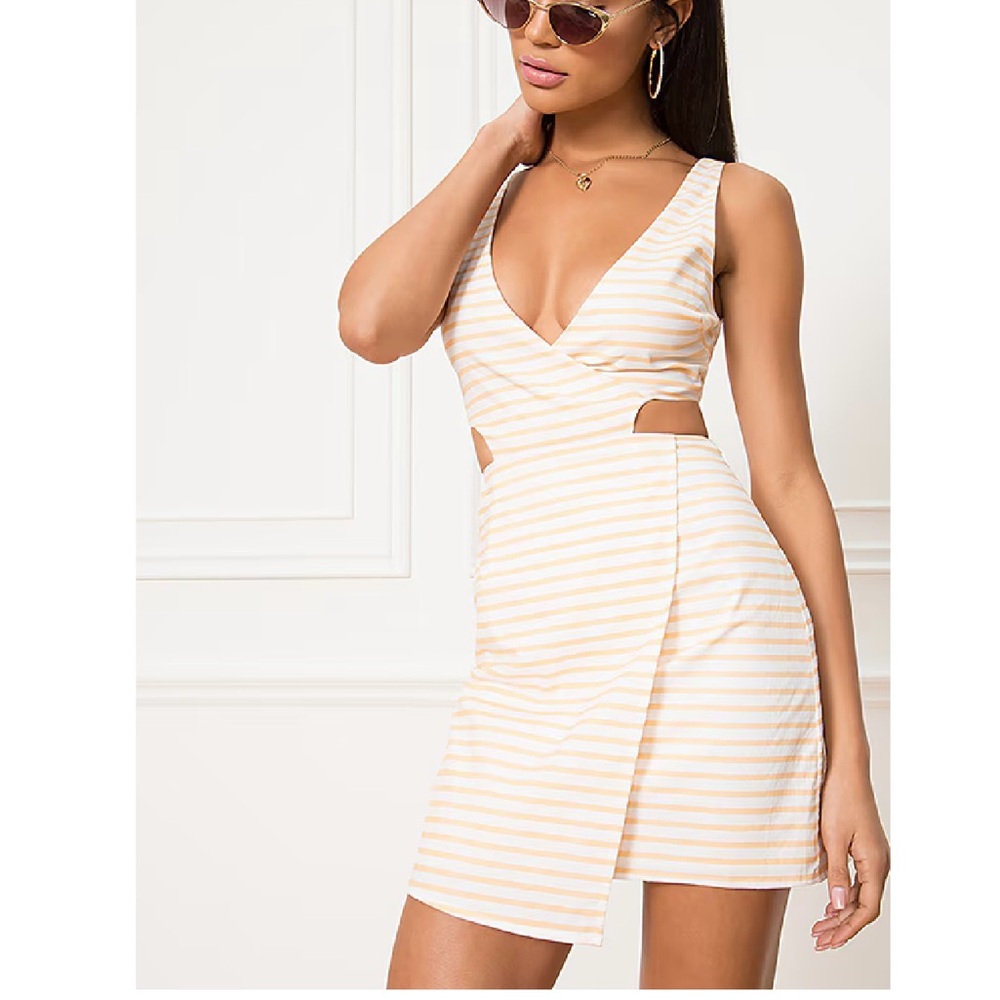 Super Down Mya Tie Back Dress